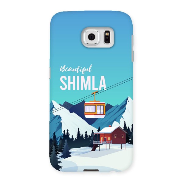 Beautiful Shimla Back Case for Galaxy S6