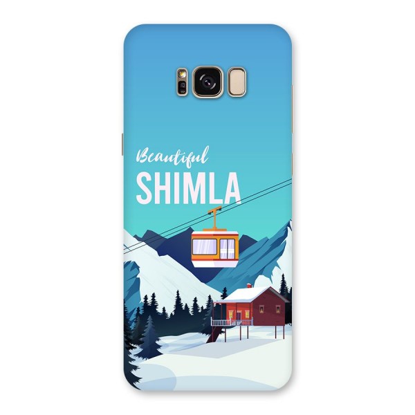 Beautiful Shimla Back Case for Galaxy S8 Plus