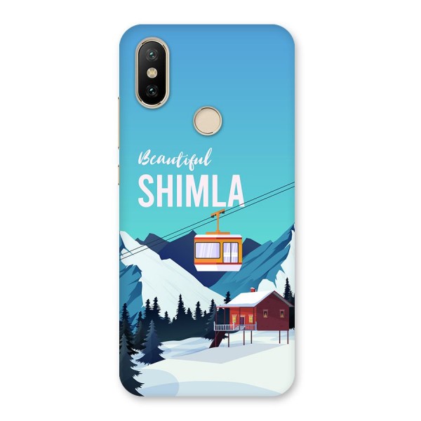 Beautiful Shimla Back Case for Mi A2