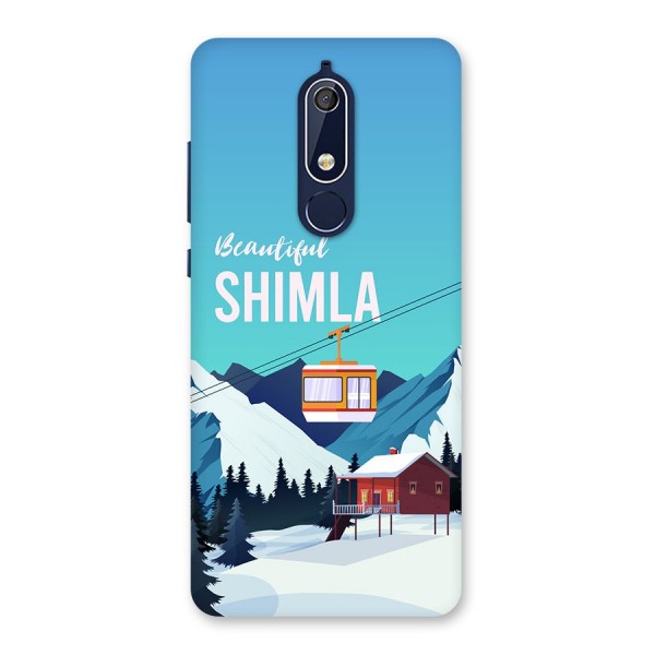 Beautiful Shimla Back Case for Nokia 5.1