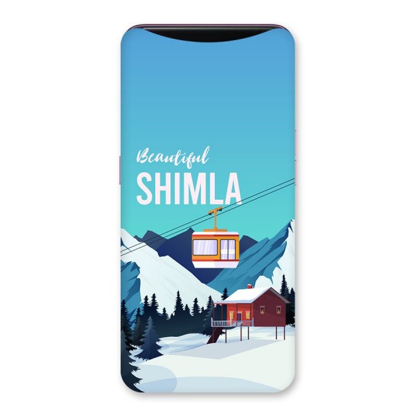 Beautiful Shimla Back Case for Oppo Find X