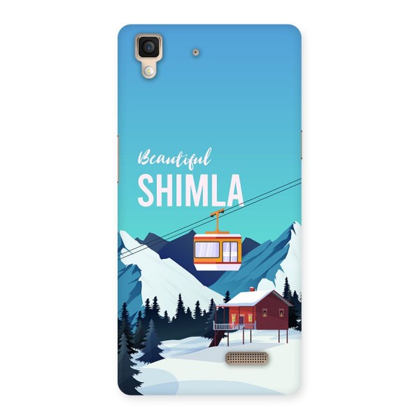 Beautiful Shimla Back Case for Oppo R7