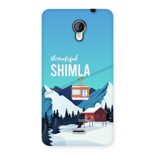 Beautiful Shimla Back Case for Unite 2 A106