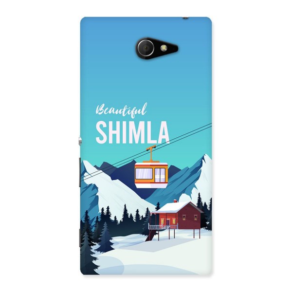 Beautiful Shimla Back Case for Xperia M2