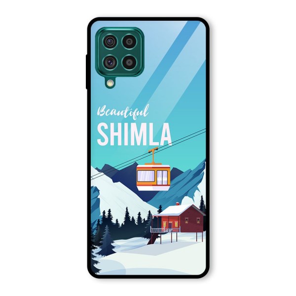 Beautiful Shimla Glass Back Case for Galaxy F62