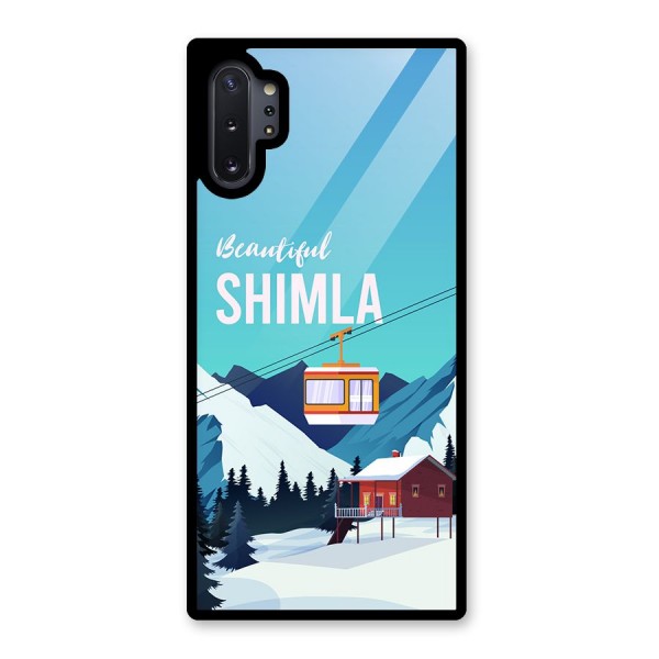 Beautiful Shimla Glass Back Case for Galaxy Note 10 Plus