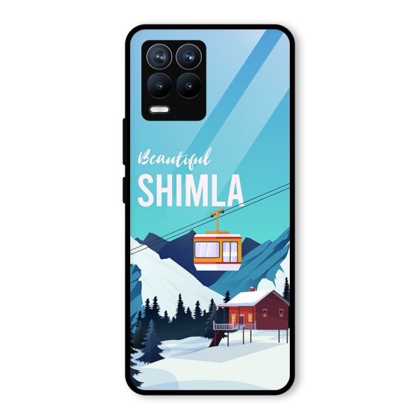 Beautiful Shimla Glass Back Case for Realme 8