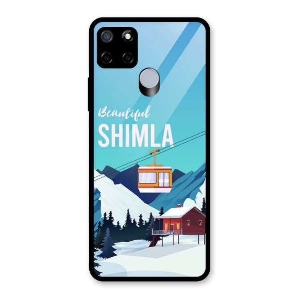 Beautiful Shimla Glass Back Case for Realme C12