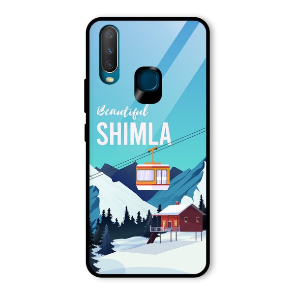 Beautiful Shimla Glass Back Case for Vivo Y12