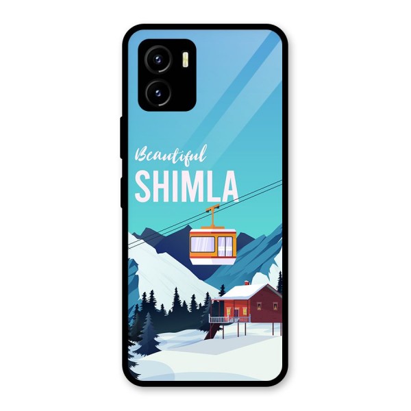 Beautiful Shimla Glass Back Case for Vivo Y15s