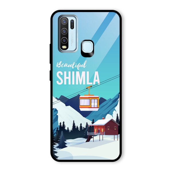 Beautiful Shimla Glass Back Case for Vivo Y30