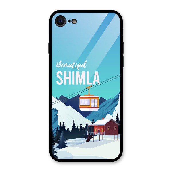 Beautiful Shimla Glass Back Case for iPhone 8