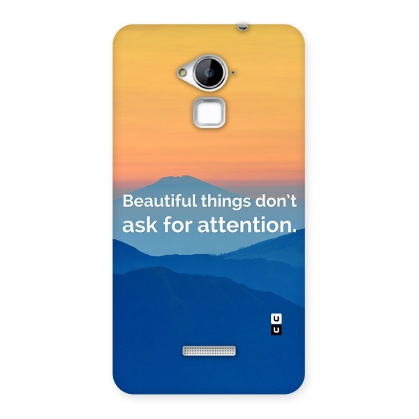 Beautiful Things Quote Back Case for Coolpad Note 3