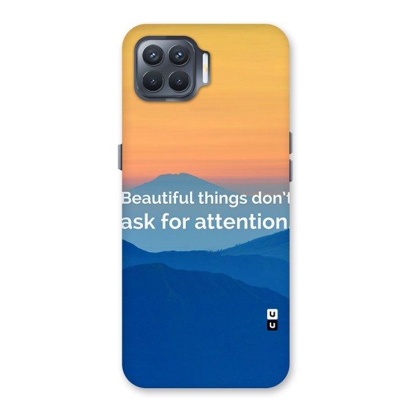 Beautiful Things Quote Back Case for Oppo F17 Pro