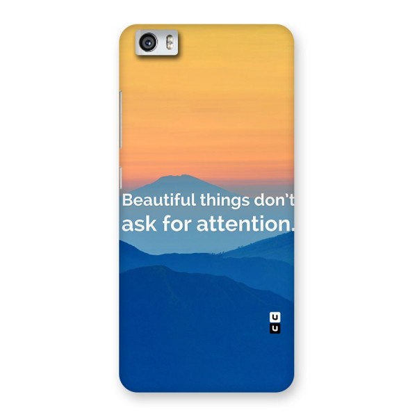 Beautiful Things Quote Back Case for Xiaomi Redmi Mi5