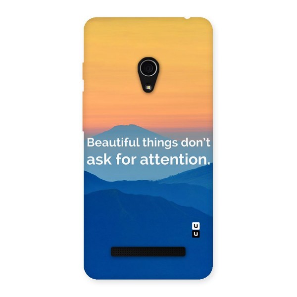 Beautiful Things Quote Back Case for Zenfone 5