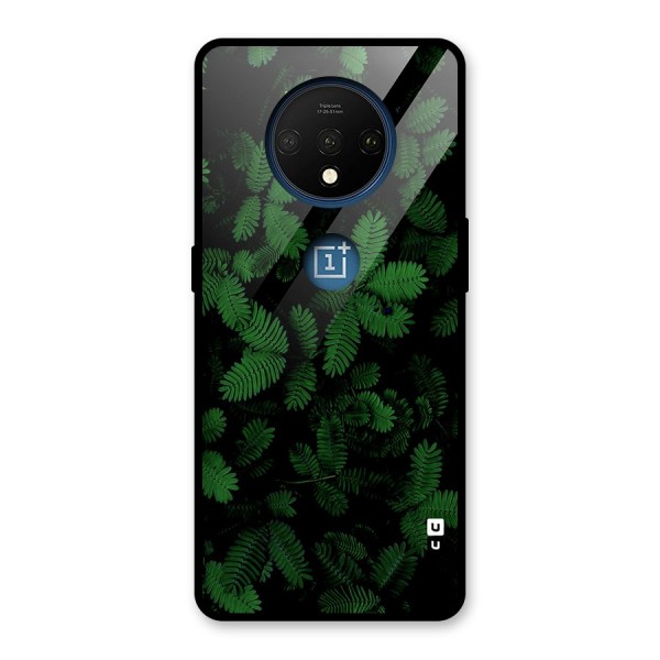 Beautiful Touch Me Not Glass Back Case for OnePlus 7T