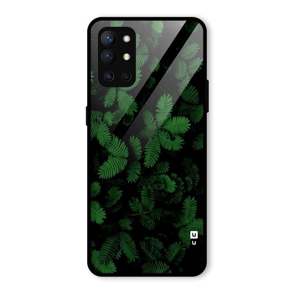 Beautiful Touch Me Not Glass Back Case for OnePlus 9R