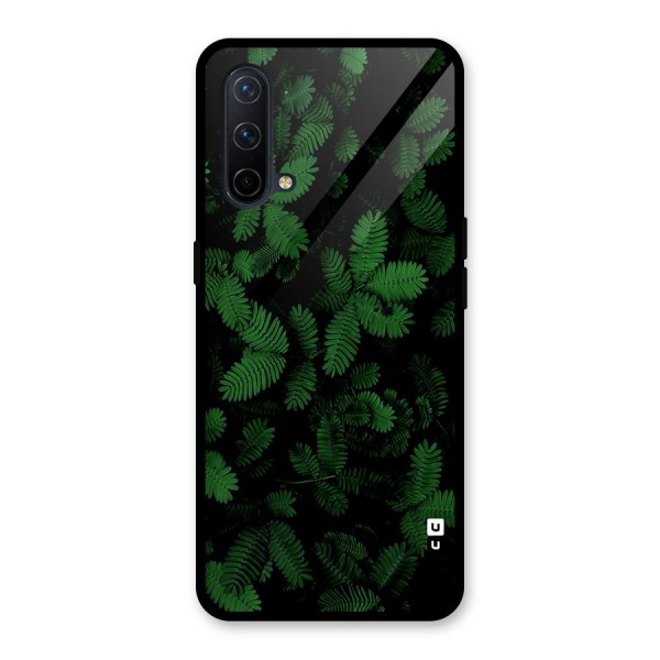 Beautiful Touch Me Not Glass Back Case for OnePlus Nord CE 5G