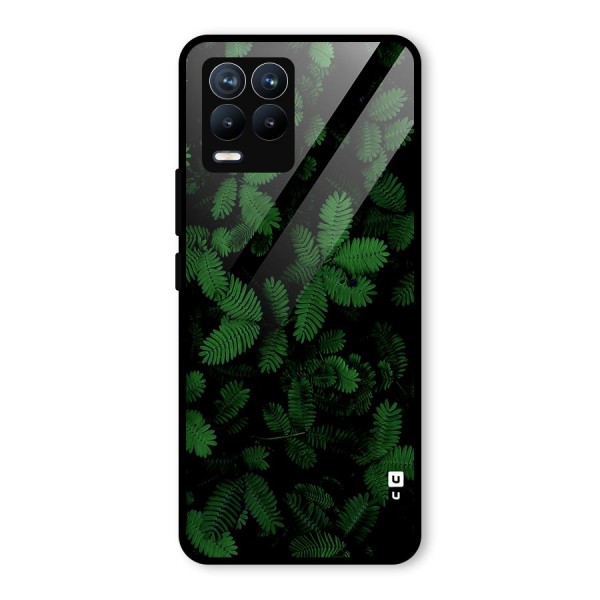Beautiful Touch Me Not Glass Back Case for Realme 8