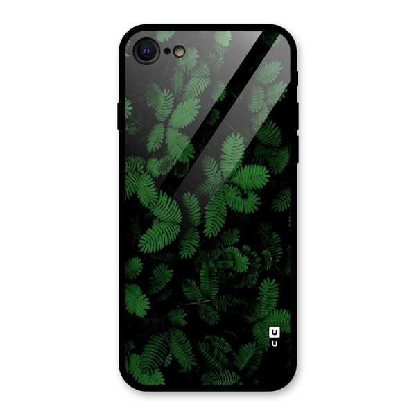 Beautiful Touch Me Not Glass Back Case for iPhone 8