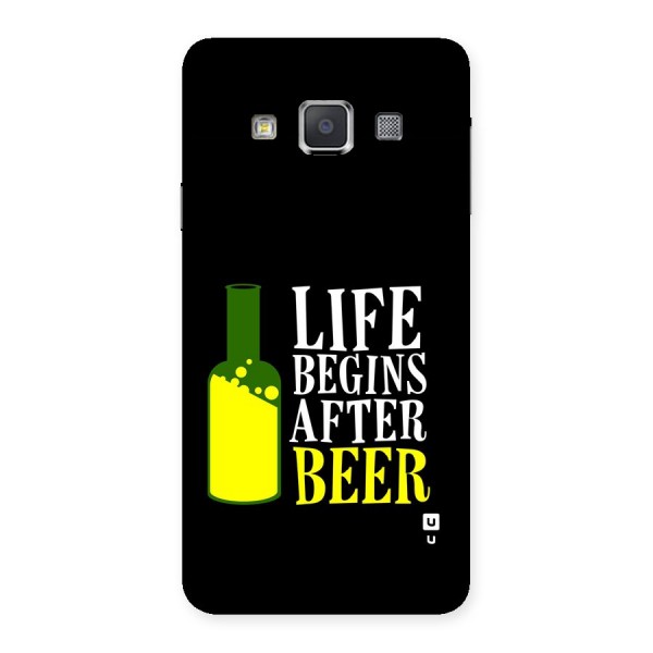 Beer Life Back Case for Galaxy A3