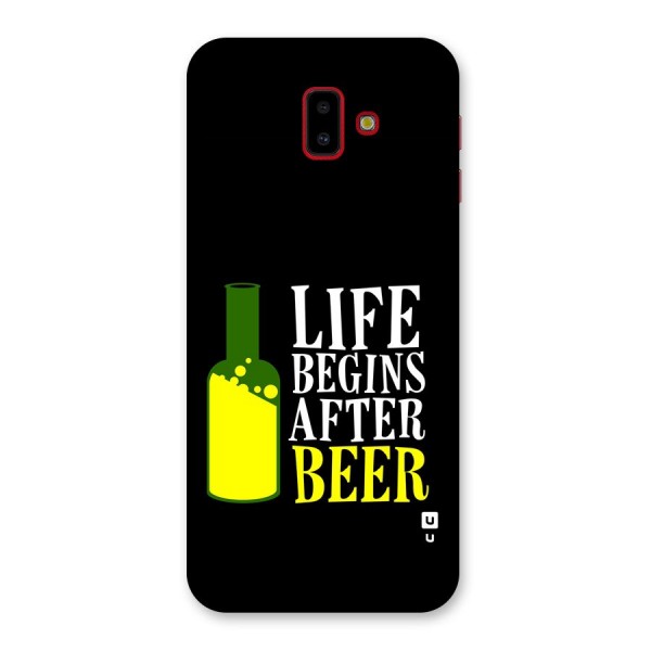 Beer Life Back Case for Galaxy J6 Plus