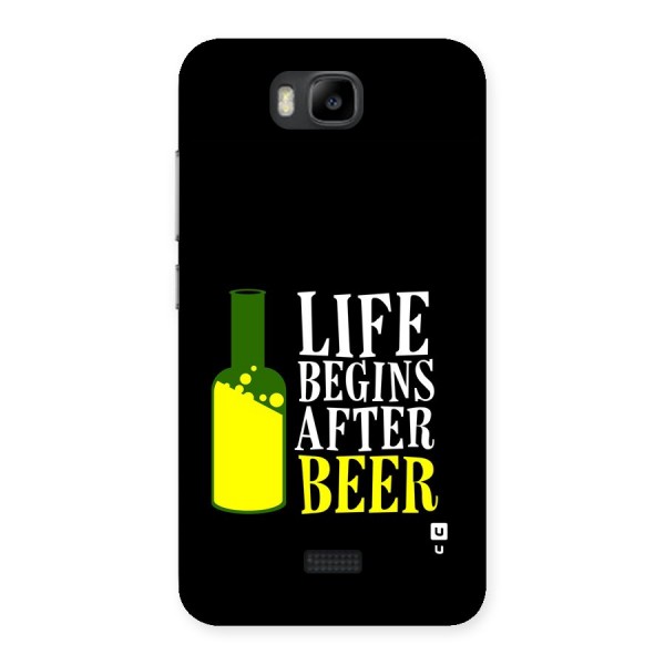 Beer Life Back Case for Honor Bee