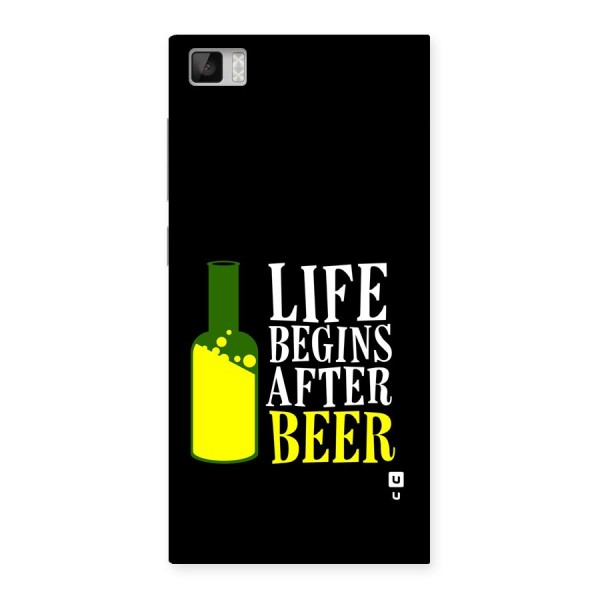 Beer Life Back Case for Mi3