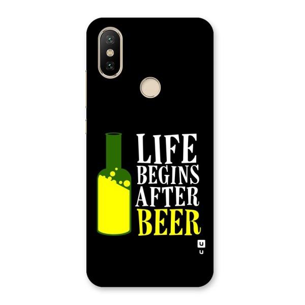 Beer Life Back Case for Mi A2