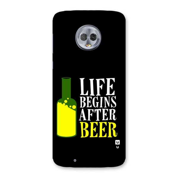 Beer Life Back Case for Moto G6