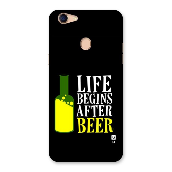 Beer Life Back Case for Oppo F5