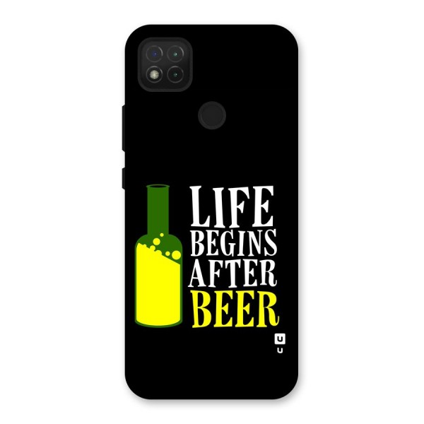 Beer Life Back Case for Redmi 9 Activ