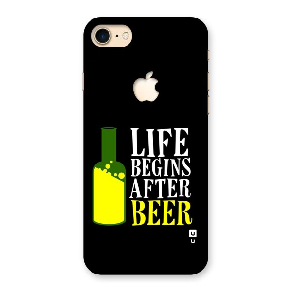 Beer Life Back Case for iPhone 7 Apple Cut