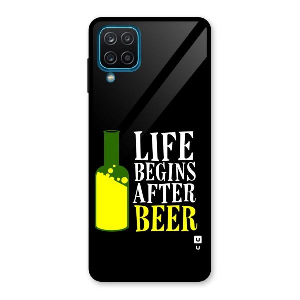 Beer Life Glass Back Case for Galaxy A12