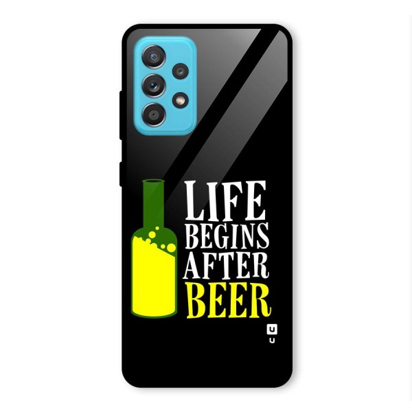 Beer Life Glass Back Case for Galaxy A52s 5G