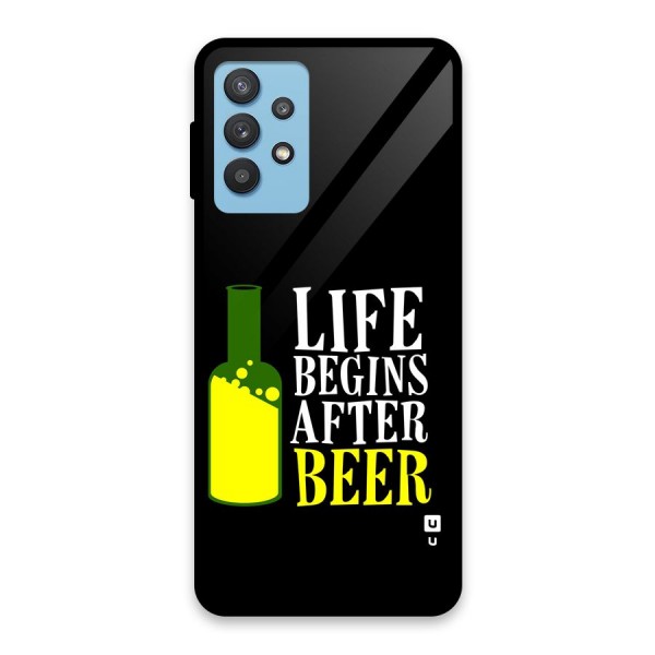 Beer Life Glass Back Case for Galaxy M32 5G