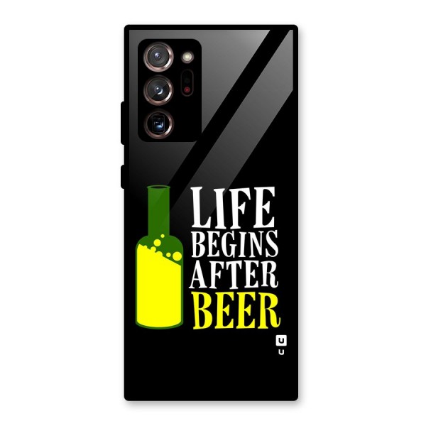 Beer Life Glass Back Case for Galaxy Note 20 Ultra