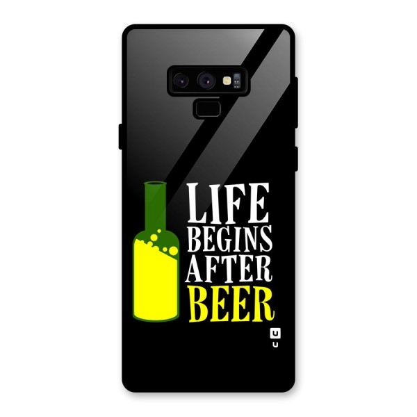 Beer Life Glass Back Case for Galaxy Note 9