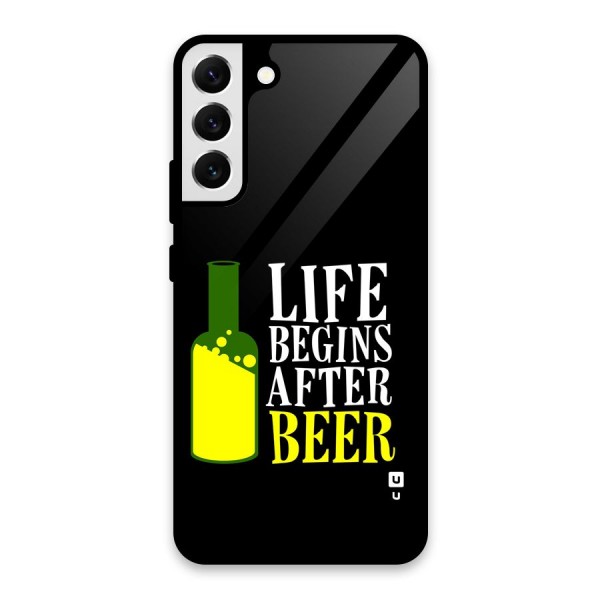 Beer Life Glass Back Case for Galaxy S22 Plus 5G