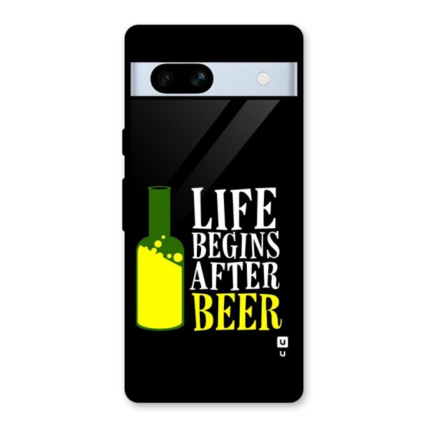 Beer Life Glass Back Case for Google Pixel 7a