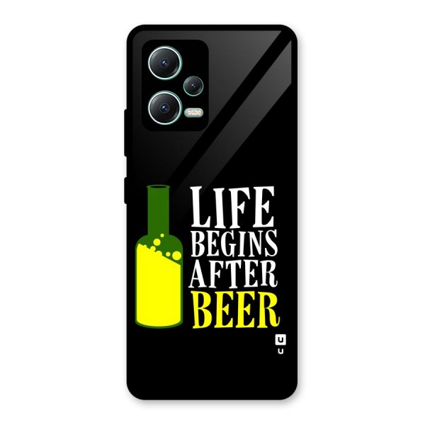 Beer Life Glass Back Case for Redmi Note 12 5G