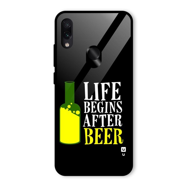 Beer Life Glass Back Case for Redmi Note 7S