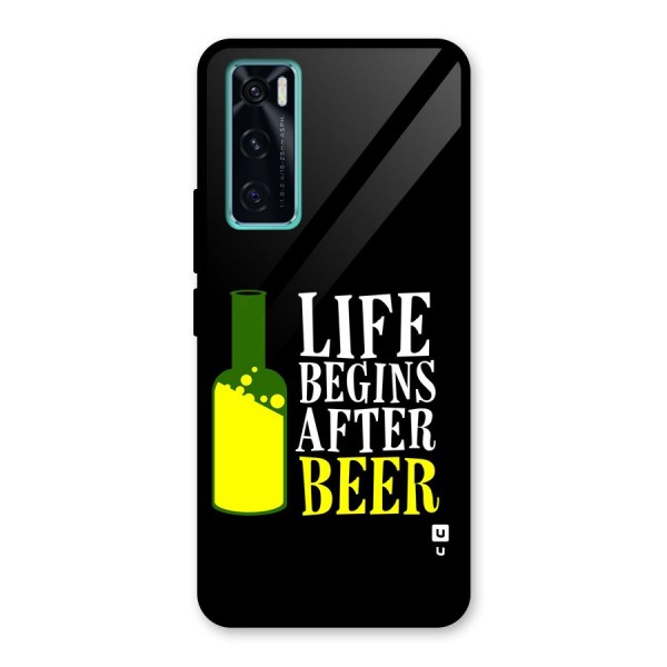 Beer Life Glass Back Case for Vivo V20 SE