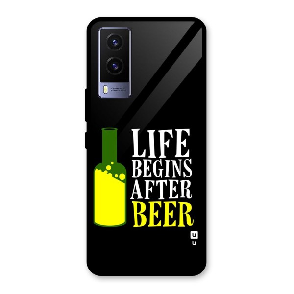 Beer Life Glass Back Case for Vivo V21e 5G