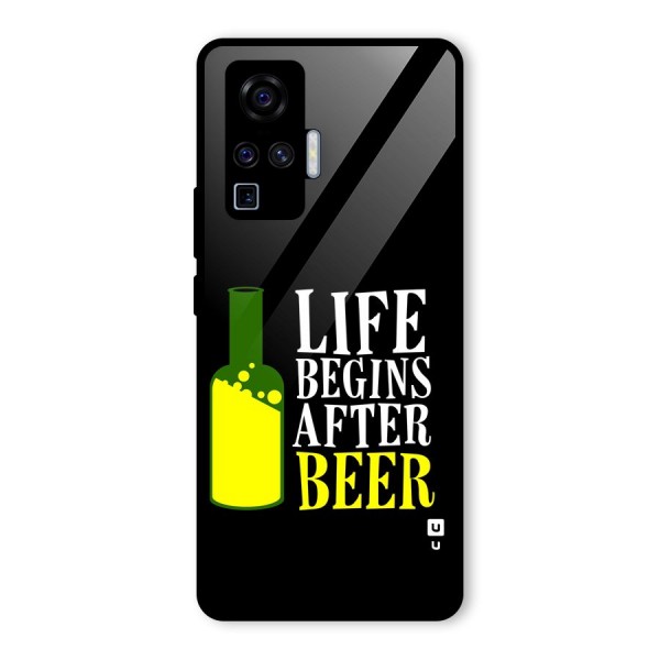 Beer Life Glass Back Case for Vivo X50 Pro