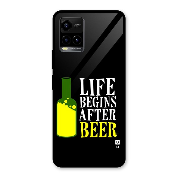 Beer Life Glass Back Case for Vivo Y21A