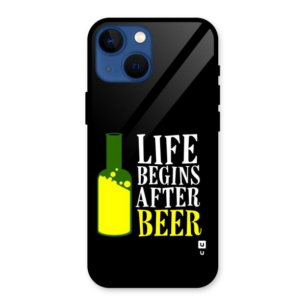 Beer Life Glass Back Case for iPhone 13 Mini