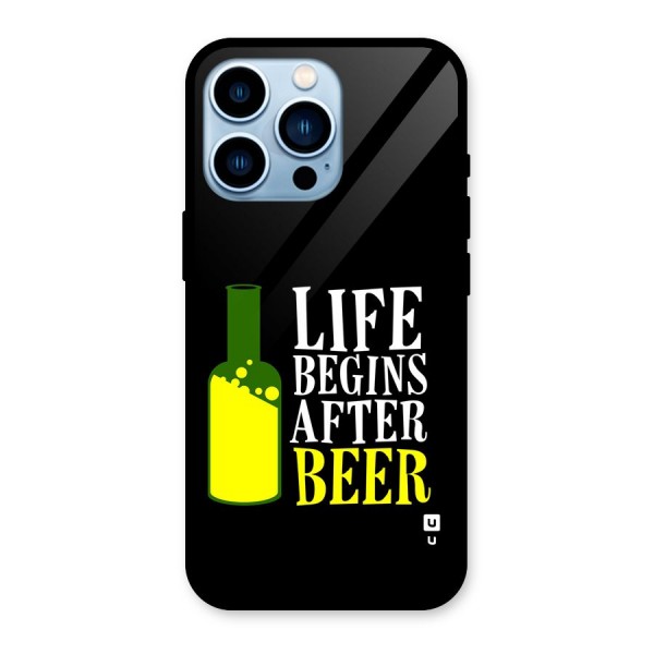 Beer Life Glass Back Case for iPhone 13 Pro