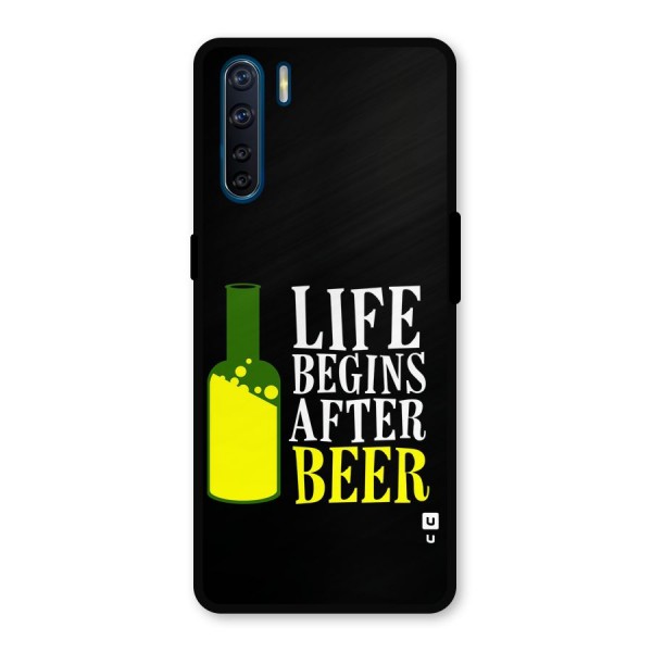 Beer Life Metal Back Case for Oppo F15